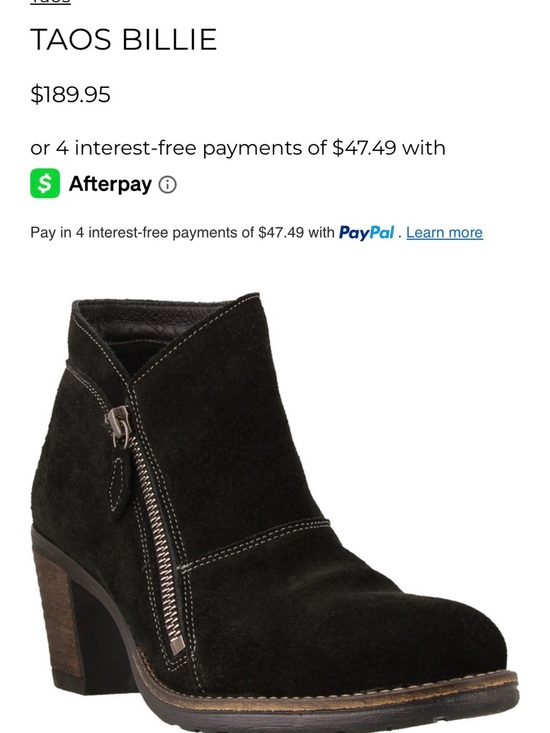 Taos Footwear Shoes - Taos Footwear Billie Black Suede Side-Zip Ankle Boot